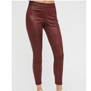 Free People Never Let You Go Plum Legging Size 30